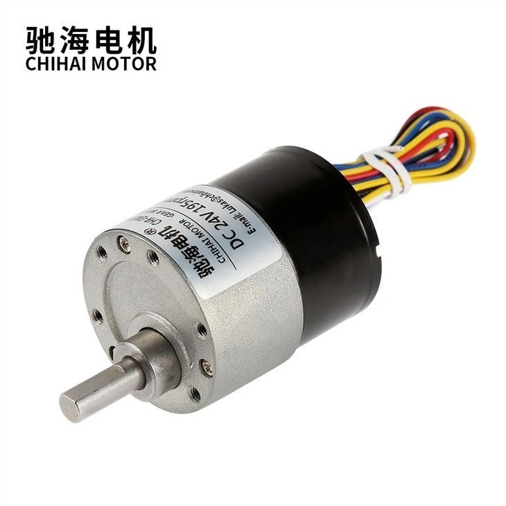 37mm BLDC 107rpm Gear Reduction Silent Brushless Motor