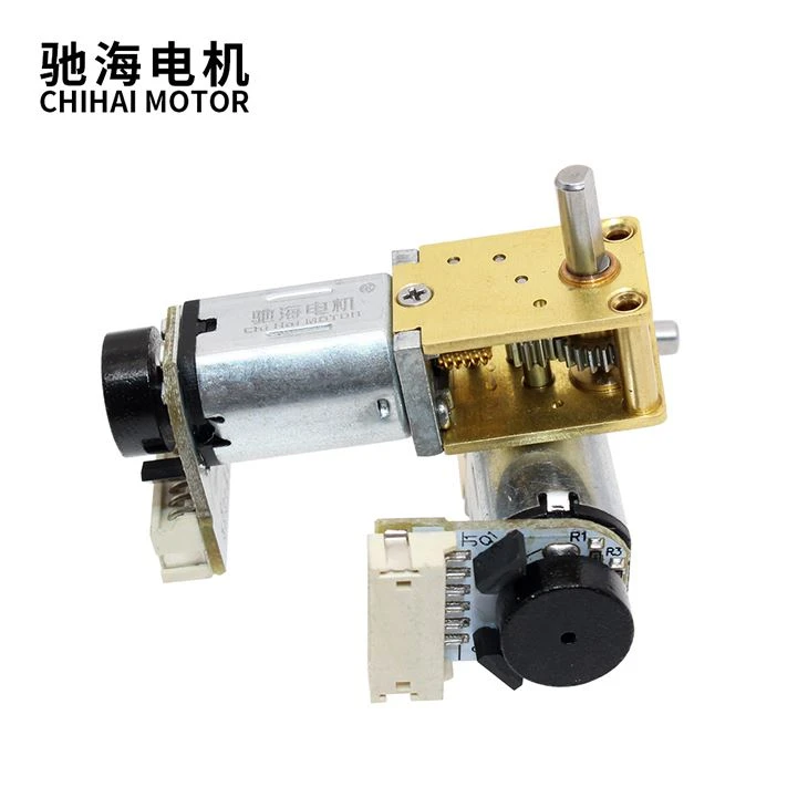 DC Worm Gear Motor With Hall Encoder